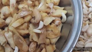 [తాజా అల్లం, వెల్లుల్లి తయారీ ప్రక్రియ] fresh  ginger,  garlic paste making process 😋 ♥️ 👌 🙌 😄