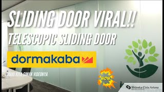 Sliding Automatic Telescopic, Proyek Perhutani #automaticdoor #viralvideo #fypシ゚viral #slidingdoors