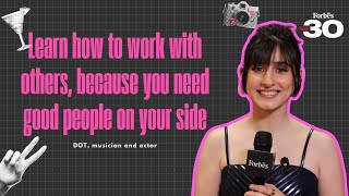 Learn how to work with others, because you need good people on your side: DOT |Forbes India Under 30