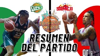 Resumen del partido: CUPES 76 - SAMEJI 108 #TBSS2023 #semifinal