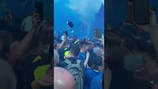 Marching down the Goodison Road