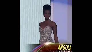 El momento en el que para mi @officialeilalopes ratificó su triunfo! #Angola #MissUniverso2011