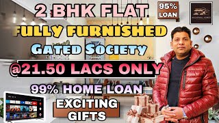 ₹21,50,000 लाख 🛏️ 2BHK Fully Furnished Flat || अपना घर दिल्ली में || flat in dwarka mor uttam nagar