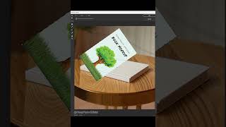 Book cover mockup in Photoshop #photoshop #photoshoptutorial