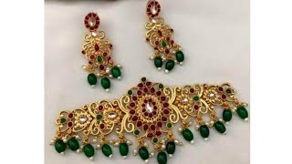 Meesho jewellery red set review underRs:200|unboxing video #meeshohaul#meeshojewellery#meeshoreview