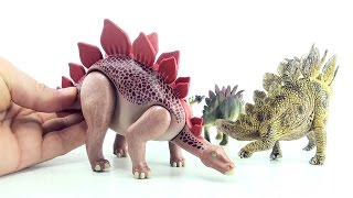 Learn to Count to 17 with Stegosaurus Dinosaurs - Learn Counting Dinosaur toys - Stegosaurus plates