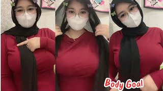 LIVE HIJAB CANTIK GADIS JOGJA INDONESIA PEMERSATU BANGSA