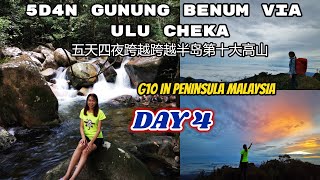 5D4N Gunung Benum via Ulu Cheka Day 4 五天四夜跨越马来西亚半岛第十大最高山峰文龙山之第四天 下山下到怀疑人生