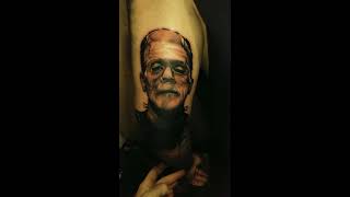 Frankenstein's monster (diff light) tattoo