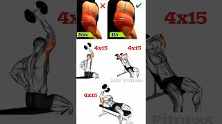 Get muscular triceps #workout #gym 100percent guarantee 💪💯 #shorts  #triceps #fitness #workout #gym