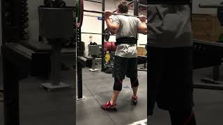 100kg x5 squat