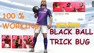 Trick to get black ball from - Iconic moment - ROMA| pes 2020 mobile |