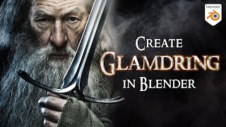 Model Gandalf's sword in Blender