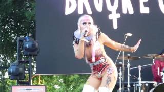 BROOKE CANDY "Feel Yourself (Alcohol) Live @ LA PRIDE 2017