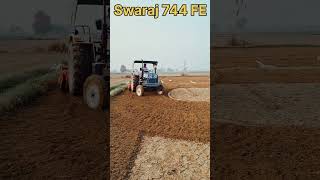 Swaraj 744FE: The Indian Farmer's Best Friend! #youtubeshorts #shorts #Swaraj744FE #IndianFarmers