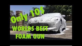 WORLDS BEST FOAM GUN (ONLY 10$)