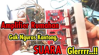 RIVIEW KIT AMPLIFIER RUMAHAN#soundsistem