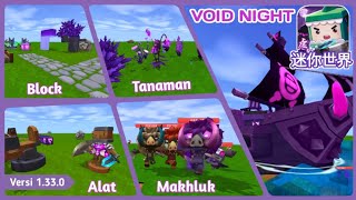 Review Update Mini World Creata "VOID NIGHT" versi 1.33.0 - Mr Mini