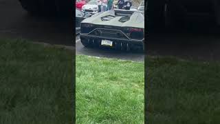 Lamborghini Aventador Ultimae Revving #car #lamborghiniaventador