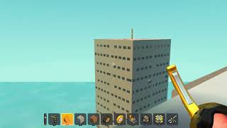 Twin Towers In Scrap Mechanic (WIP)