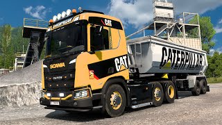 Scania XT CAT Tipper - Euro Truck Simulator 1.50 #ets2