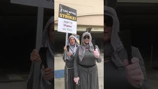 Picketers Reenact the GAME OF THRONES "Shame" Chant on Behalf of the WGA and SAG-AFTRA Strike