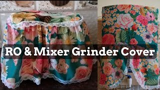 घर पर RO कवर कैसे बनाएँ| RO cover and Mixer cover making at home|Kitchen makeover Part-1 #homemitra