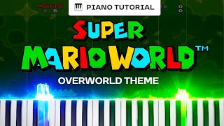 Overworld Theme (from New Super Mario Bros.) - Piano Tutorial