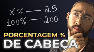 MACETES DE PORCENTAGEM (ENEM) - Do básico até de cabeça