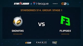 CS:GO - Dignitas Vs FlipSid3 || SL i-League StarSeries S2