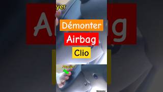 Comment démonter Airbag,klaxon sur Clio #shorts #airbag #klaxon #clio #clio2 #automobile #bricomaher