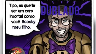 salsicha vira o Willian afton (comic dub: fnaf o pesadelo sem fim)