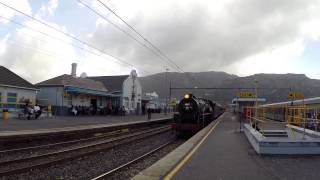 Katie arrives in Fish Hoek 25 May 2014