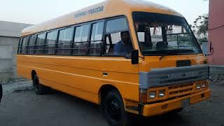 How can do #swaraj mazda bus paint school bus # work good vicky gachali arts painter Nangal dam