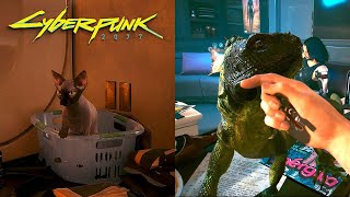 AVOIR LE CHAT ET L'IGUANE - CYBERPUNK 2077