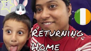 Returning to our Home Sweet Home | Kolkata to Bengaluru by flight Vlog | SreyaandRayan