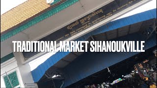 Pasar Tradisional Kamboja "Tradisional Market Sihanoukville". Jajanan dan Makanan #food