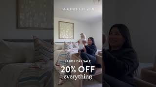 LABOR DAY SALE 20% OFF EVERYTHING