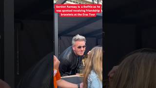 CHEF Gordon Ramsey is a swiftie was seen at Taylor Eras Tour #gordonramsay #erastour #shorts #viral