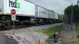 Very Rare Ups & Fedex on the same train on Norfolk Southern