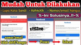 TERBUKTI BISA KEMBALI..!! Facebook lupa kata sandi, email & nomor hp tidak aktif lagi, Mudahh..!!