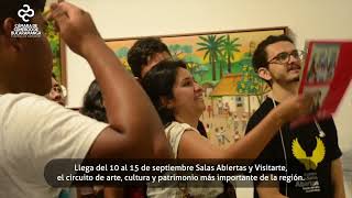 Salas Abiertas y Visitarte, el circuito de arte, más importante de la región, 10 al 15 de septiembre