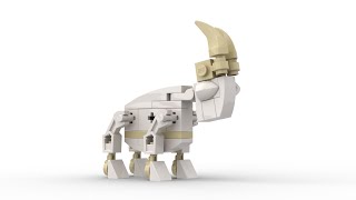 Lego #76208 Goat speed build in 4K