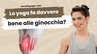 YOGA tutorial | Lo yoga fa davvero bene alle ginocchia? Esercizi per ginocchia iper-mobili