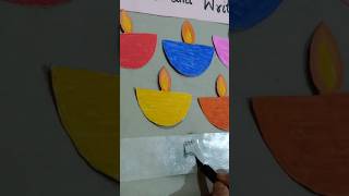 Diwali Themed Learning Activities for Kids #shorts #diy #colors #counting #nocostdiy #youtubeshorts