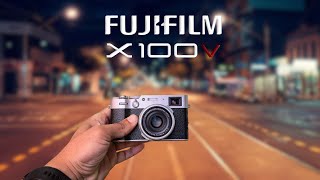 Fuji X100V street photography POV