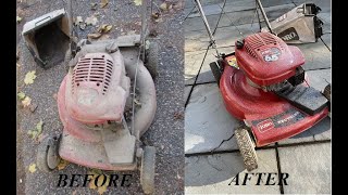 Toro 22 Recycle Push Lawn Mower Model 20007 Rebuild | Toro 22 Refurbish Project