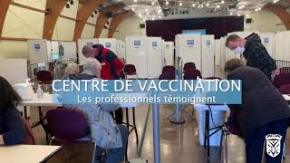 Centre de vaccination Vélizy-Villacoublay - témoignages des professionnels