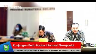 Kunjungan Kerja Badan Informasi Geospasial