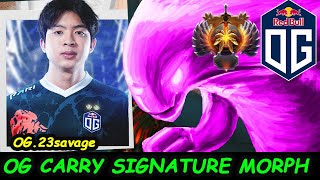 23savage Morphling OG OFFICIAL CARRY SIGNATURE HERO !!!